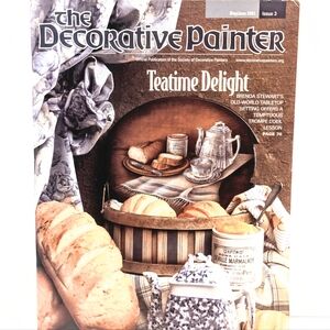The Decorative Painter Magazine – May/June 2001 – Teatime Delight Project